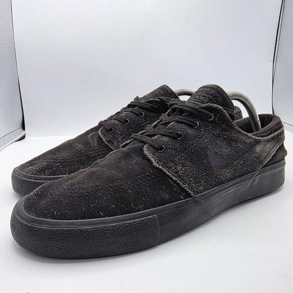 Nike SB Zoom Stefan Janoski Mens Size 10 Triple Black Sneaker Shoes Casual Walk main image 9